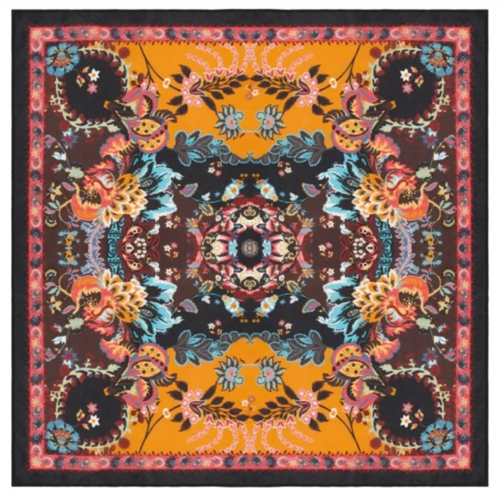 VISMAYA Rhapsody Scarf - Multicolored- Oversized- NWT - Picture 3 of 5